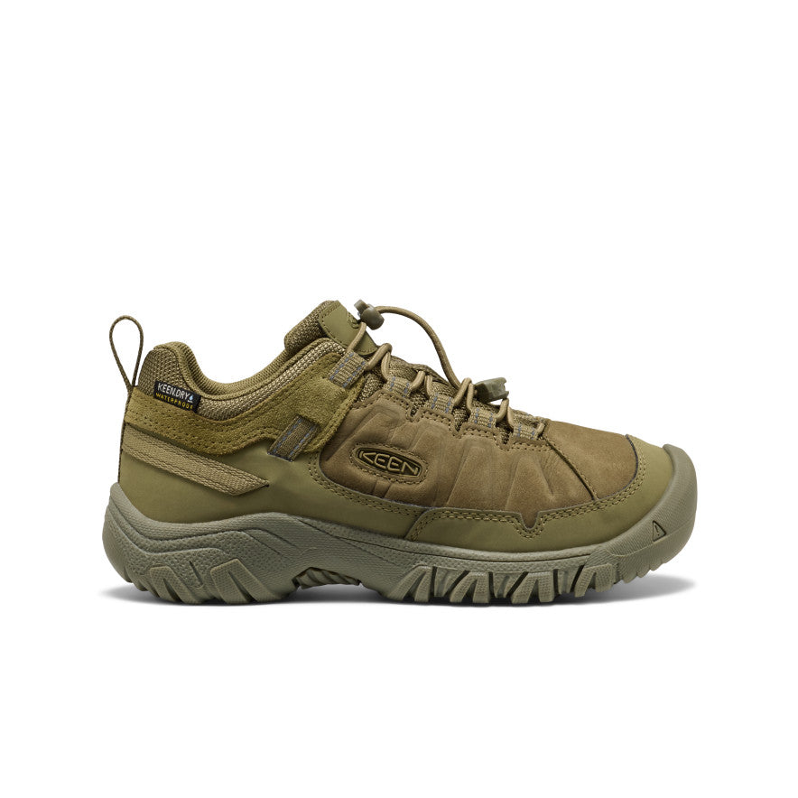 Big Kids' Targhee IV Waterproof Hiking Shoe Martini Olive