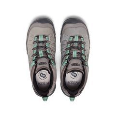 Women's Targhee IV Wide Waterproof Hiking Shoe Alloy/Granite Green