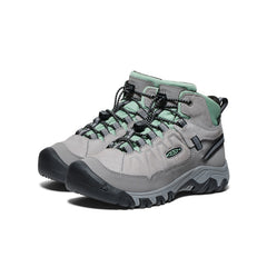 Big Kids' Targhee IV Waterproof Hiking Boot Alloy/Granite Green