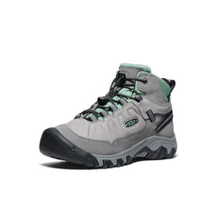 Big Kids' Targhee IV Waterproof Hiking Boot Alloy/Granite Green
