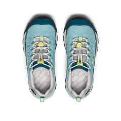 Big Kids' Targhee IV Waterproof Hiking Shoe Reef Waters/Daiquiri Green