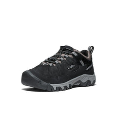 Big Kids' Targhee IV Waterproof Hiking Shoe Black/Steel Grey