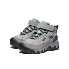 Little Kids' Targhee IV Waterproof Hiking Boot Alloy/Granite Green