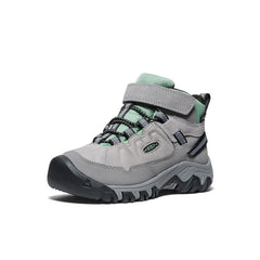 Little Kids' Targhee IV Waterproof Hiking Boot Alloy/Granite Green