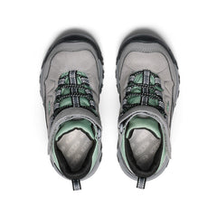 Little Kids' Targhee IV Waterproof Hiking Boot Alloy/Granite Green