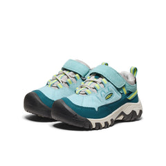 Little Kids' Targhee IV Waterproof Hiking Shoe Reef Waters/Daiquiri Green