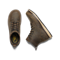Men's San Jose 6" Waterproof Boot (Aluminum Toe) Cascade Brown/Black