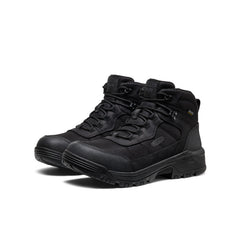 Men's Skokie Waterproof Work Boot (Soft Toe) Black/Black