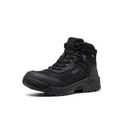 Men's Skokie Waterproof Work Boot (Soft Toe) Black/Black