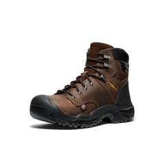 Men's Mt Vernon II 6" Waterproof Boot (Steel Toe) Dark Earth/Black