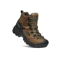 Men's Pittsburgh Energy 6" Waterproof Boot (Soft Toe) Cascade Brown/Greener Pastures