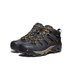 Men's Lansing Mid Waterproof (Steel Toe) Raven/Tawny Olive