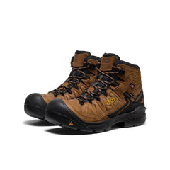 Men's Targhee IV Waterproof Work Boot (Soft Toe) Belgian/Black