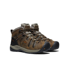 Men's Flint II Waterproof Mid (Soft Toe) Black Olive/Brindle