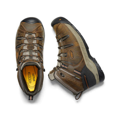 Men's Flint II Waterproof Mid (Soft Toe) Black Olive/Brindle