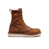 Men's Liberty 8" Waterproof Boot (Soft Toe) Leather Brown/Birch