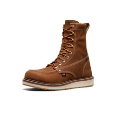 Men's Liberty 8" Waterproof Boot (Soft Toe) Leather Brown/Birch