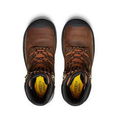 Men's Camden 8" Insulated Waterproof Boot (Carbon Toe) Leather Brown/Black