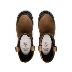Men's Evanston Pull-On Waterproof Boot (Soft Toe) Bison/Black