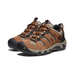 Men's Headout Waterproof Hiking Shoe Bison/Fossil Orange
