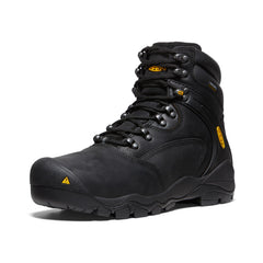 Men's Louisville 6" Waterproof Boot (Steel Toe) Black