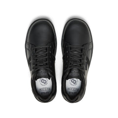 Men's Kenton WTX Work Shoe (Soft Toe) Black/Black