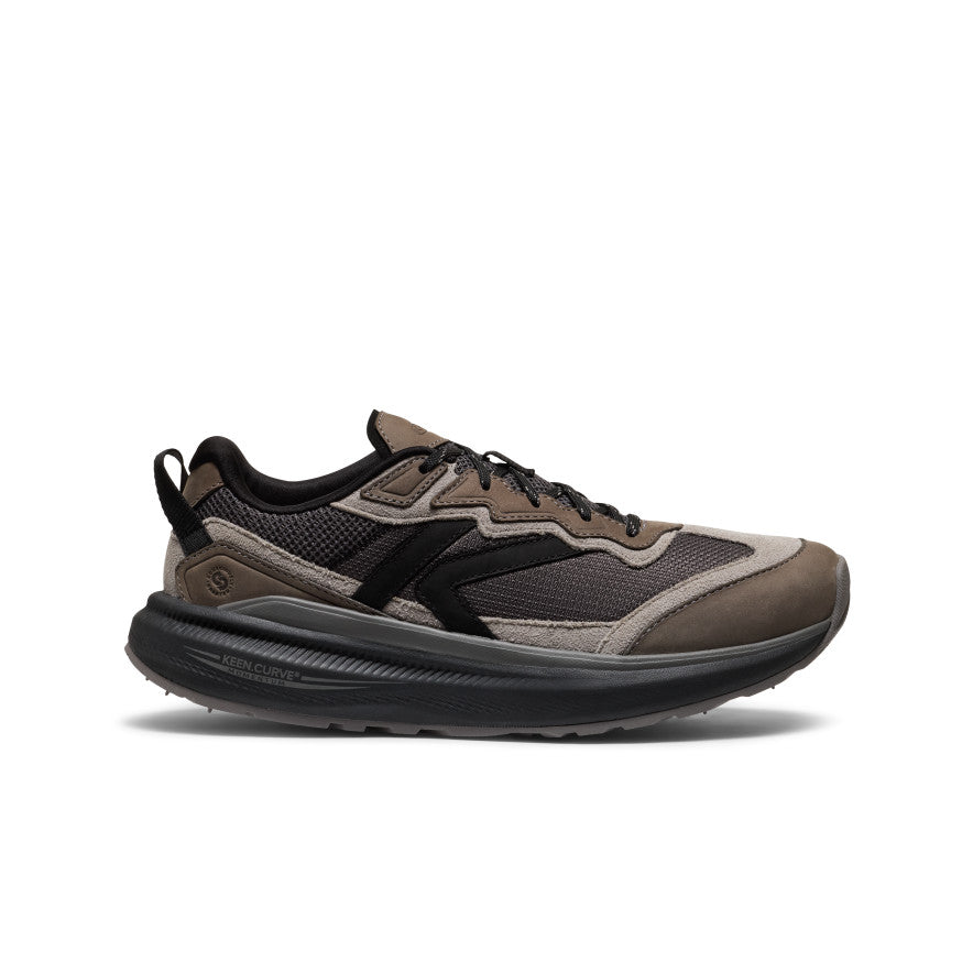 Men's WK500 Leather Walking Shoe Steel Grey/Black
