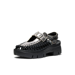 All Gender UNEEK PLT Mary Jane Sneaker Silver/Black