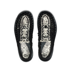 Men's UNEEK Sneaker x T.H.C. Blk Raven Paisley