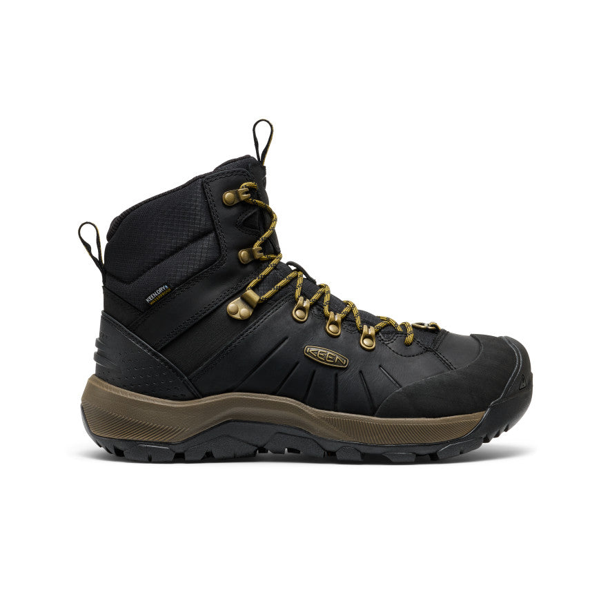Men's Revel IV Polar Waterproof Boot Black/Lemon Curry