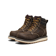 Men's Cincinnati 6" Waterproof Boot (Carbon Toe) Dark Chocolate/Sandshell