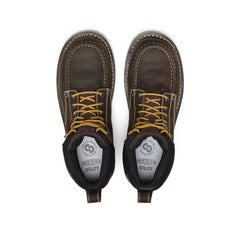 Men's Cincinnati 6" Waterproof Boot (Carbon Toe) Dark Chocolate/Sandshell