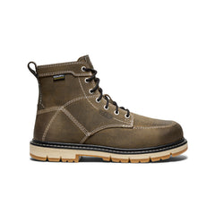 Women's San Jose 6" Waterproof 90° Heel Boot (Aluminum Toe) Steel Grey/Gum
