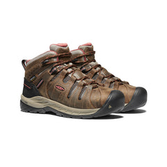 Women's Flint II Waterproof Boot (Soft Toe) Cascade Brown/Brick Dust