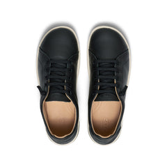 Women's KNX Leather Sneaker Black/Star White