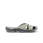 Women's Bali Leather Slide Sandal Lily Pad/Steel Grey