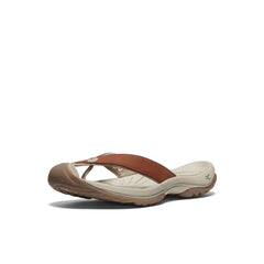 Women's Waimea Leather Flip-Flop Sorrel Horse/Plaza Taupe