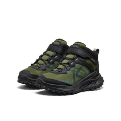 Little Kids' Zionic Waterproof Hiker Black/Bronze Green