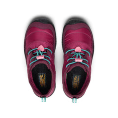 Big Kids' Howser II Waterproof Chukka Beaujolais/Pool Blue