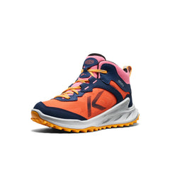 Big Kids' Zionic Waterproof Boot Naval Academy/Nasturtium