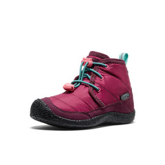 Little Kids' Howser II Waterproof Chukka Beaujolais/Pool Blue