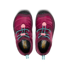 Little Kids' Howser II Waterproof Chukka Beaujolais/Pool Blue