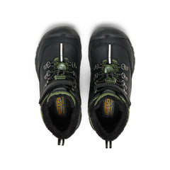 Little Kids' Kanibou Waterproof Winter Boot Black/Bronze Green