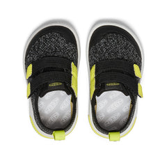 Toddlers' KNX Knit Double Strap Black/Evening Primrose