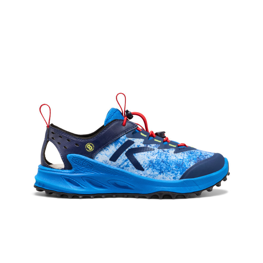 Big Kids' Zionic ADV Sandal Precious Blue/Racing Red