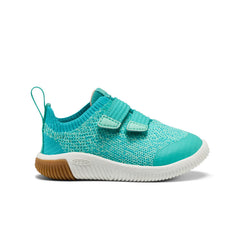 Toddlers' KNX Knit Double Strap Bright Aqua/Cabbage
