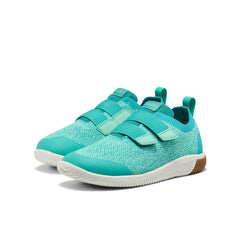 Big Kids' KNX Knit Double Strap Bright Aqua/Cabbage