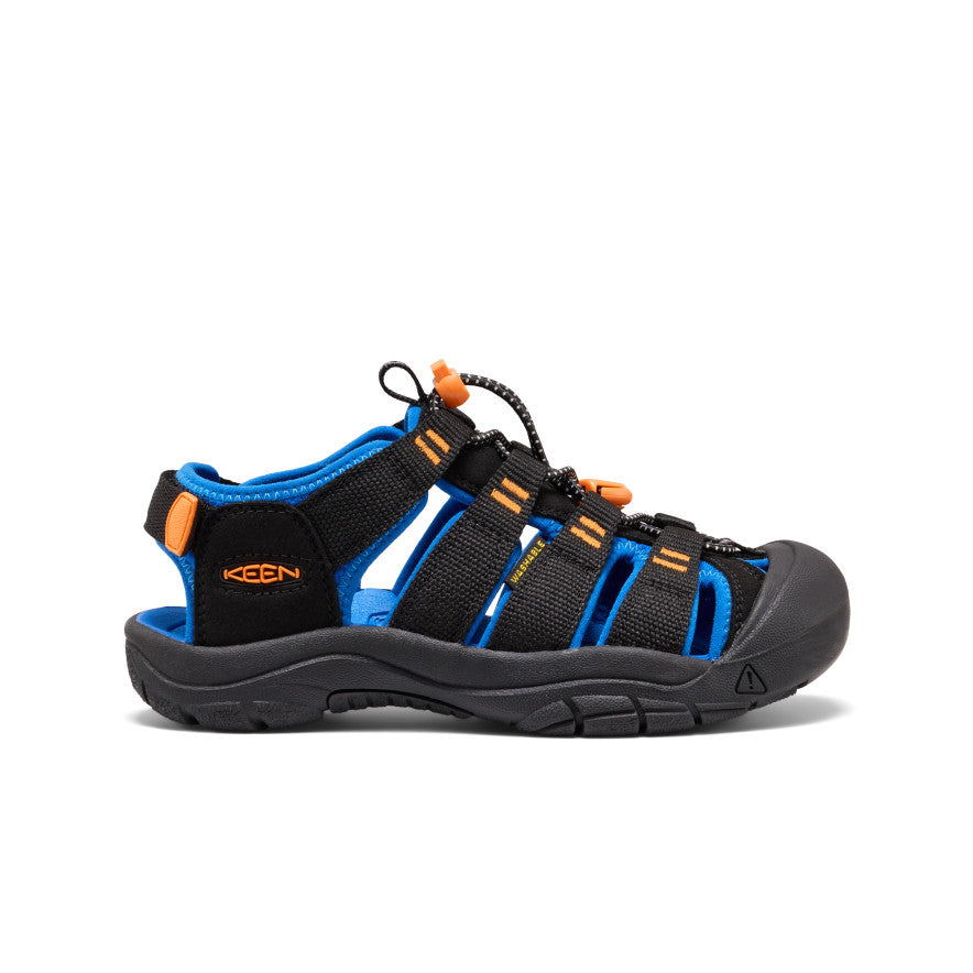 Big Kids' Newport Boundless Sandal Black/Precious Blue