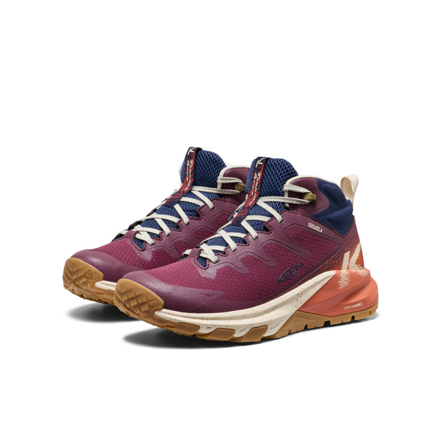 Women's Targhee Apex Waterproof Hiking Boot Fig/Burnt Brick