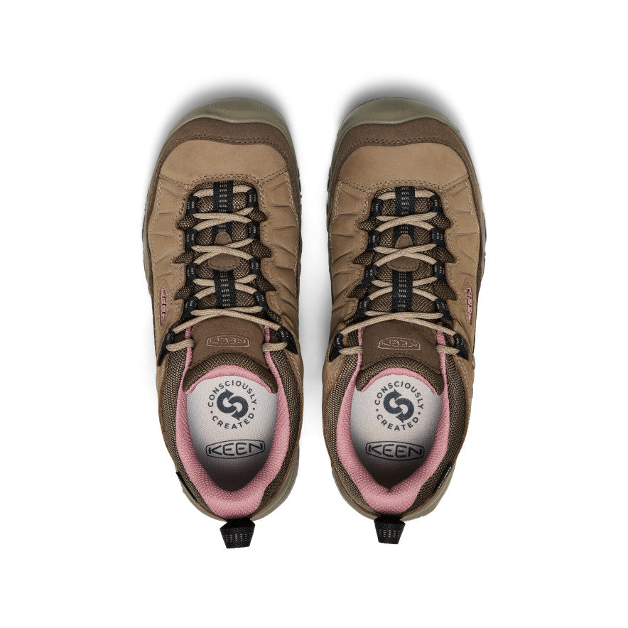 Women's Targhee IV Waterproof Hiking Shoe Brindle/Nostalgia Rose